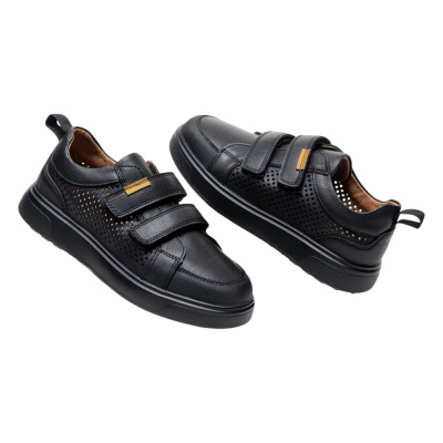 Полуботинки школьные Baden KAH010-010 чёрный 01